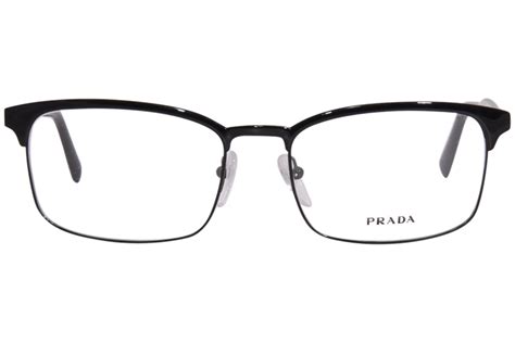 prada brillen rund pr54vv|Prada PR 54WV Rectangle Eyeglasses .